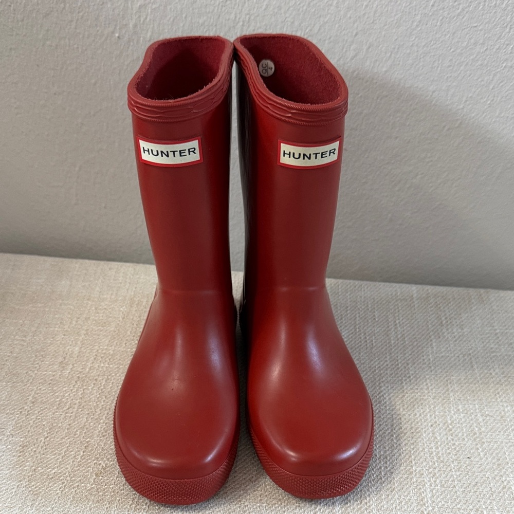 Hunter Classic Red Waterproof Boots
